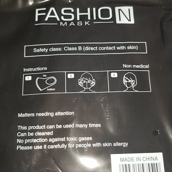 Eagle print adult mask - Picture 3 of 3